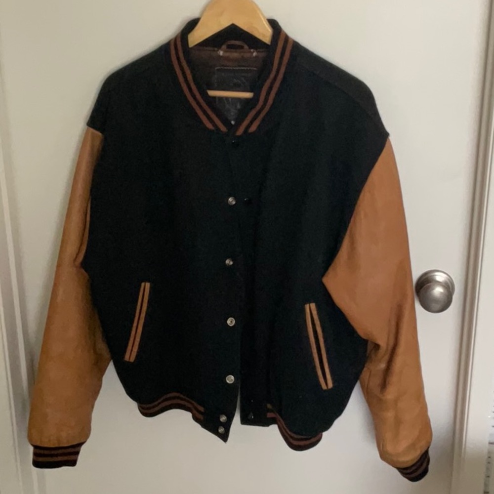 Varsity Jacket. Golden Bear Size L